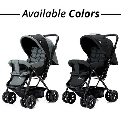 Teknum Reversible Look at Me Stroller - Grey